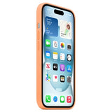 iPhone 15 Apple Silikone Cover med MagSafe MT0W3ZM/A - Appelsinsorbet