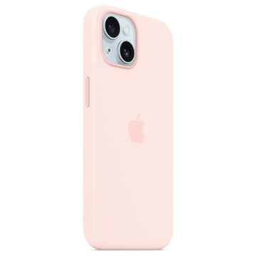 iPhone 15 Plus Apple Silikone Cover med MagSafe MT143ZM/A - Lysepink