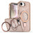 iPhone 16e/17e Glitter Hybrid cover med kickstand - MagSafe-kompatibel - Ørkenguld
