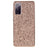 Glitter Series Samsung Galaxy S20 FE Hybrid Cover - Rødguld