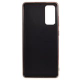 Glitter Series Samsung Galaxy S20 FE Hybrid Cover - Rødguld