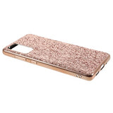 Glitter Series Samsung Galaxy S20 FE Hybrid Cover - Rødguld