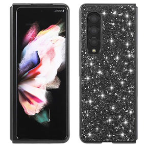 Glitter Series Samsung Galaxy Z Fold3 5G Hybrid Cover - Sort