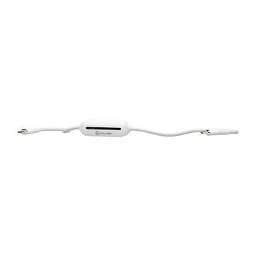 GlocalMe UniCord 4G/LTE bærbart Wi-Fi-hotspot og hurtigopladningskabel - 65W - Hvid