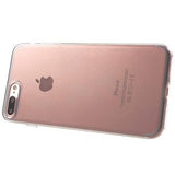 Glossy iPhone 7 Plus / iPhone 8 Plus TPU Cover - Gennemsigtig