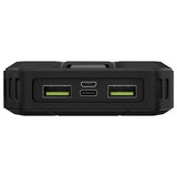Goobay Hurtig Solcelle Powerbank 20000mAh - USB-C, USB - Sort