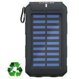 Goobay Outdoor Power Bank 8.0 / Solcelle Oplader - 8000mAh - Sort