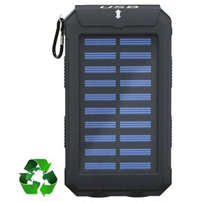 Goobay Outdoor Power Bank 8.0 / Solcelle Oplader - 8000mAh - Sort
