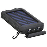 Goobay Outdoor Power Bank 8.0 / Solcelle Oplader - 8000mAh - Sort