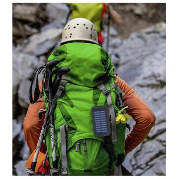 Goobay Outdoor Power Bank 8.0 / Solcelle Oplader - 8000mAh - Sort