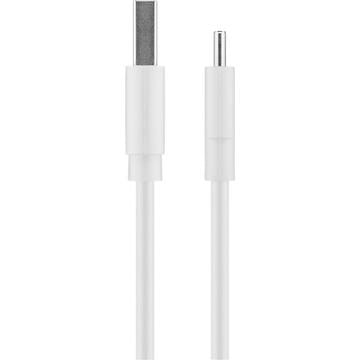 Goobay USB-C-kabel 0.5m - USB-C/USB-A - Hvid