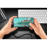 Goobay USB-C-kabel med vinkel 3m - USB-C/USB-A - Sort
