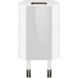 Goobay USB-oplader med lynkabel - MFi-certificeret - hvid