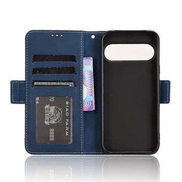 Google Pixel 10/10 Pro Kortholder Pung Etui - Blå