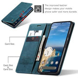 Google Pixel 10/10 Pro Caseme 013 Series Pung - Blå