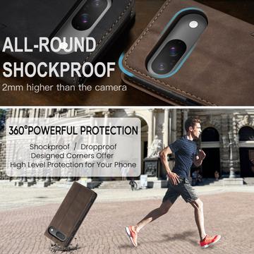 Google Pixel 10/10 Pro Caseme 013 Series Pung - Kaffe