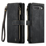 Google Pixel 10/10 Pro Caseme C30 Multifunktionel Pung - Sort