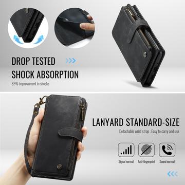 Google Pixel 10/10 Pro Caseme C30 Multifunktionel Pung - Sort