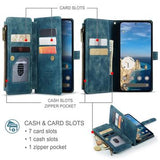 Google Pixel 10/10 Pro Caseme C30 Multifunktionel Pung - Blå