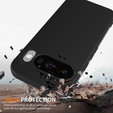 Google Pixel 10 Liquid Silikone Cover - MagSafe Kompatibel - Sort