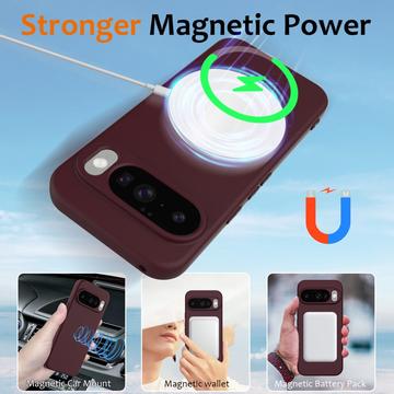 Google Pixel 10 Liquid Silikone Cover - MagSafe Kompatibel - Vinrød