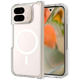 Google Pixel 10 Pro Fold Hybrid Cover - MagSafe Kompatibel - Gennemsigtig