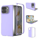 Google Pixel 10 Pro Fold Gummibelagt Plastik Cover - Lilla