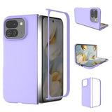 Google Pixel 10 Pro Fold Gummibelagt Plastik Cover - Lilla