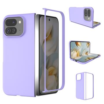 Google Pixel 10 Pro Fold Gummibelagt Plastik Cover - Lilla