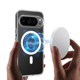 Google Pixel 10 Pro Hybrid Cover - MagSafe Kompatibel - Gennemsigtig
