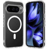 Google Pixel 10 Pro Hybrid Cover - MagSafe Kompatibel - Gennemsigtig