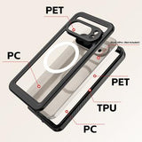 Google Pixel 10 Pro Redpepper FS IP68 Vandtæt Cover - Sort
