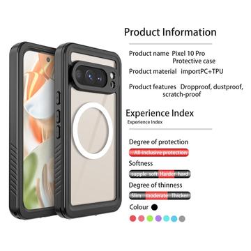 Google Pixel 10 Pro Redpepper FS IP68 Vandtæt Cover - Sort