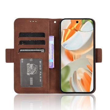 Google Pixel 10 Pro XL Kortholder Pung Etui - Brun