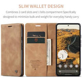 Google Pixel 10 Pro XL Caseme 013 Series Pung - Brun