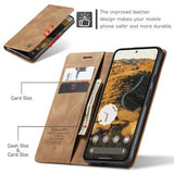 Google Pixel 10 Pro XL Caseme 013 Series Pung - Brun
