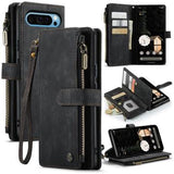 Google Pixel 10 Pro XL Caseme C30 Multifunktionel Pung - Sort