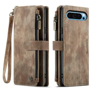 Google Pixel 10 Pro XL Caseme C30 Multifunktionel Pung - Brun