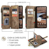 Google Pixel 10 Pro XL Caseme C30 Multifunktionel Pung - Brun