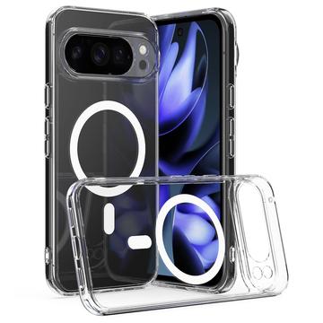 Google Pixel 10 Pro XL Hybrid Cover - MagSafe Kompatibel - Gennemsigtig