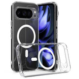 Google Pixel 10 Pro XL Hybrid Cover - MagSafe Kompatibel - Gennemsigtig