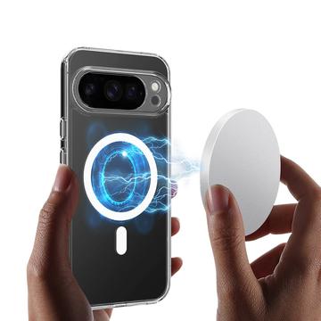Google Pixel 10 Pro XL Hybrid Cover - MagSafe Kompatibel - Gennemsigtig