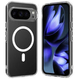 Google Pixel 10 Pro XL Hybrid Cover - MagSafe Kompatibel - Gennemsigtig