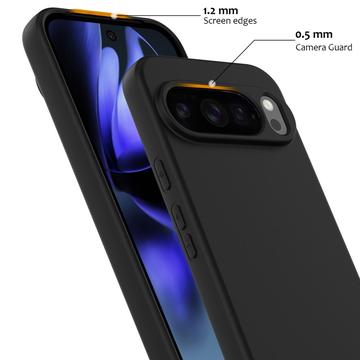 Google Pixel 10 Pro XL Liquid Silikone Cover - MagSafe Kompatibel - Sort