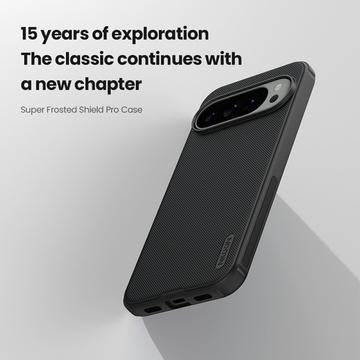 Google Pixel 10 Pro XL Nillkin Super Frosted Shield Pro Hybrid Cover - Sort