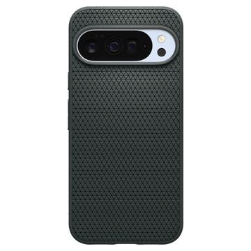 Google Pixel 10 Pro XL Spigen Liquid Air Mag MagSafe TPU Cover - Afgrundsgrøn