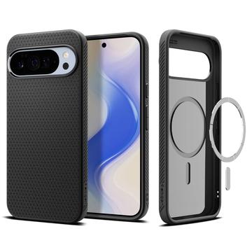 Google Pixel 10 Pro XL Spigen Liquid Air Mag MagSafe TPU Cover - Sort