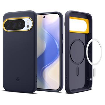 Google Pixel 10 Pro XL Spigen Nano Pop MagFit Cover - Blåbær marineblå