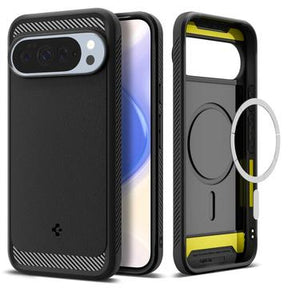 Google Pixel 10 Pro XL Spigen Rugged Armor Mag TPU Cover - Sort