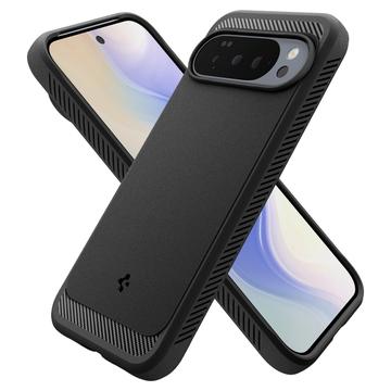 Google Pixel 10 Pro XL Spigen Rugged Armor Mag TPU Cover - Sort